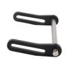 Aluminum CNC Modular Bumper Set for 1/10 RC Crawler Chassis LCG Rigs Comp Builds TRX4 SCX10 Gspeed Power Wagon Cliffhanger Body (Black) view 4