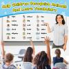 Broytain 40 Animal Fridge Magnets for Toddlers,Animal Foam Refrigerator Magnets Toys for Kids Whiteboard,Learning Games,Educational Toys,Preschool Kindergarten Learning Activities Homeschool view 2