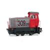 Electrotren HE2014 RENFE, Locomotive Maneuvers 309, Decoration Red-Grey, EP. V Loco, Diesel, Color view 1