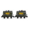 Electrotren HE6052 RENFE, Set of 2 Units 3-Axis Tank, Borges decoration, EP. III Rolling stock, Wagons, Colour view 1