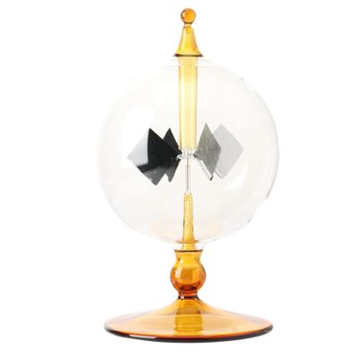 Kqcibz Solar Power Radiometer Crookes Solar Vanes Windmill Home Desk Decoration
