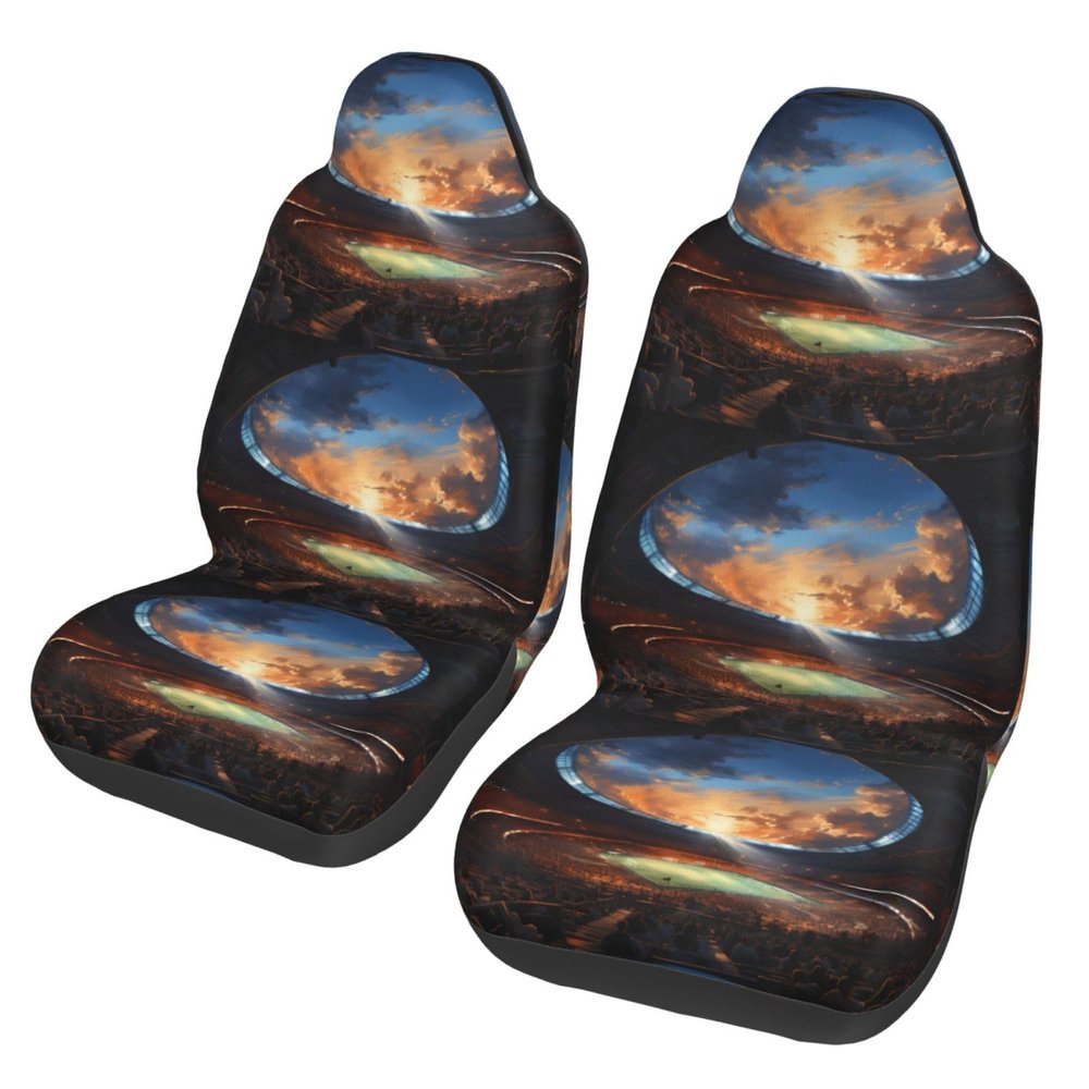 ViLlex Seat Covers Car Seat Cover Car Seat Protector Waterproof Universal Wonderful Soccer Game