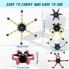 50pcs Random Fidget Spinners,DIY Deformable Robot Fingertip Toys,Decompression Spinner,Deformable Creative Mechanical Gyro Toys,Stress Relief Mechanical Chain Toy for Kids AdultsParty Supplies view 2