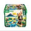 BRIO World Dinosaur Deluxe Set - 44-Piece FSC-Certified - Wood Train Set & Accessories - Works with All Wooden Train Sets - Dinosaur Train Engine, 2 Wagons, 8 Dinosaurs, Tracks & More - Kids Ages 3+ view 1