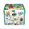 BRIO World Dinosaur Deluxe Set - 44-Piece FSC-Certified - Wood Train Set & Accessories - Works with All Wooden Train Sets - Dinosaur Train Engine, 2 Wagons, 8 Dinosaurs, Tracks & More - Kids Ages 3+ view 3