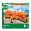 BRIO World  36049 Gold Cargo Train | Toy Train Set for Kids Aged 3 Years Up view 1