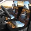 ViLlex Seat Covers Car Seat Cover Car Seat Protector Waterproof Universal Creek Stones view 3