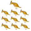 10Pcs Walking Animal Balloons Pet Balloons Farm Animal Balloon Foil Balloon for Party Decortion (Kangaroo) view 1