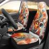 ViLlex Seat Covers Car Seat Cover Car Seat Protector Waterproof Universal 3D Colorful Swirls and Balls, Black view 3
