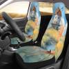 ViLlex Seat Covers Car Seat Cover Car Seat Protector Waterproof Universal Windmill in The Distance view 3