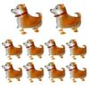 10Pcs Walking Animal Balloons Pet Balloons Farm Animal Balloon Foil Balloon for Party Decortion (Sheepdog) view 1