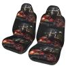 ViLlex Seat Covers Car Seat Cover Car Seat Protector Waterproof Universal Grapes and Wine view 1