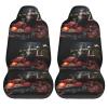 ViLlex Seat Covers Car Seat Cover Car Seat Protector Waterproof Universal Grapes and Wine view 2