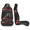 ViLlex Seat Covers Car Seat Cover Car Seat Protector Waterproof Universal Grapes and Wine view 4