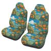 ViLlex Seat Covers Car Seat Cover Car Seat Protector Waterproof Universal Many Big Oranges view 1