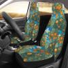 ViLlex Seat Covers Car Seat Cover Car Seat Protector Waterproof Universal Many Big Oranges view 3