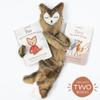 Slumberkins Fox Snuggler & 2 Board Books Complete Set Bundle | Supports Changes, Coping Skills & Transitions | Social Emotional Development | Gift Set (Fox Snuggler Plush + 2 Board Books) view 2