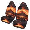 ViLlex Seat Covers Car Seat Cover Car Seat Protector Waterproof Universal Animals of The African Savannah view 1