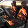 ViLlex Seat Covers Car Seat Cover Car Seat Protector Waterproof Universal Animals of The African Savannah view 3