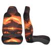 ViLlex Seat Covers Car Seat Cover Car Seat Protector Waterproof Universal Animals of The African Savannah view 4