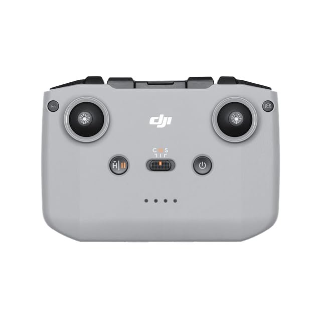 Opus RC-N2 Remote Controller Use for DJI Air 3, Mini 4 Pro Camera Drone (Includes 2 Control Sticks, Excludes RC Cables), Gray