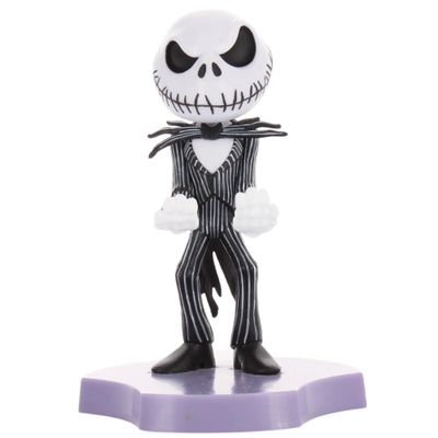 Exquisite Gaming: Holdems: The Nightmare Before Christmas: Jack - Earbud & Phone Holder, Cable Guys, Mini Collectible with a Twist, Licensed Figure