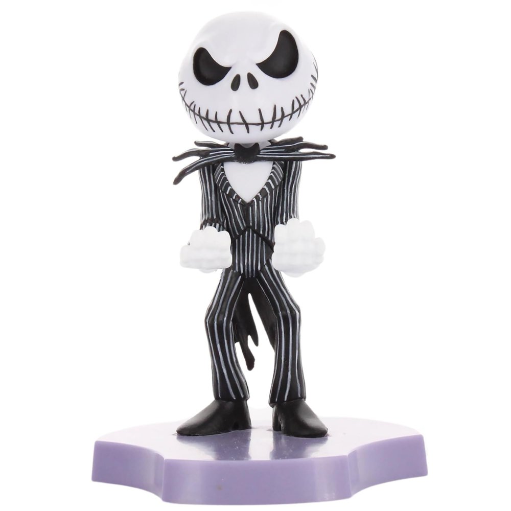 Exquisite Gaming: Holdems: The Nightmare Before Christmas: Jack - Earbud & Phone Holder, Cable Guys, Mini Collectible with a Twist, Licensed Figure