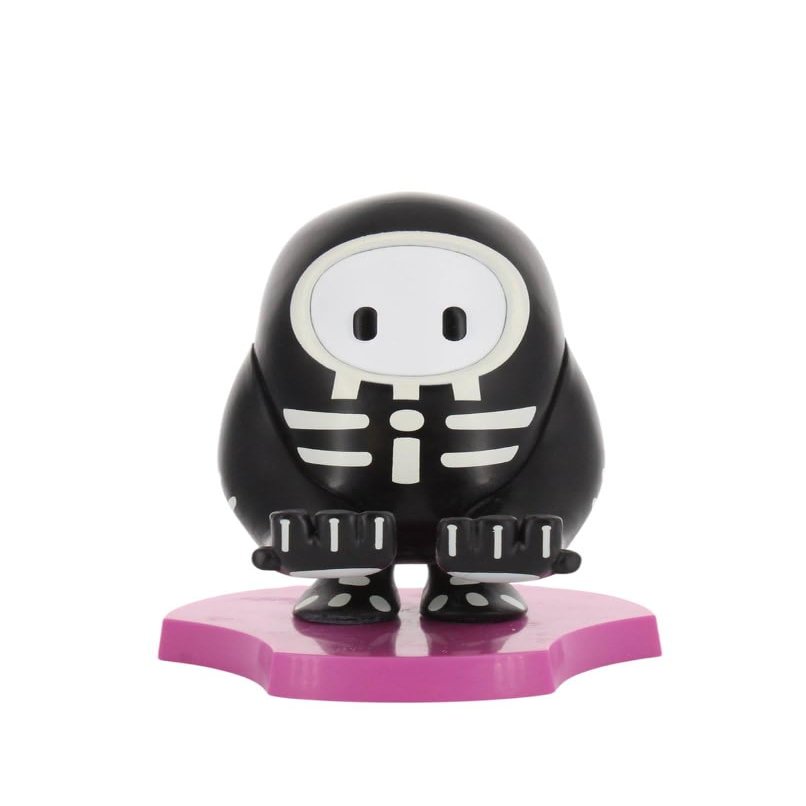 Exquisite Gaming: Holdems: Fall Guys - Skelly - Earbud & Phone Holder, Cable Guys, Media Tonic, Mini Collectibles with a Twist, Licensed Figure