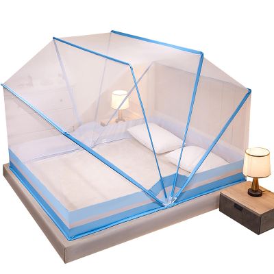 Mosquito Net for Bed, Pop-Up Wide Mosquito Net, Foldable Mosquito Net Tent with Bottom, Suitable for Bedroom Courtyard Outdoor Camping Hiking Trip/a/100X190X120Cm