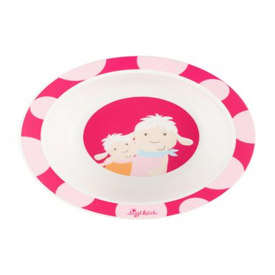 SIGIKID Bowl Sheep Schnuggi r PET Children's Crockery Pink One Size