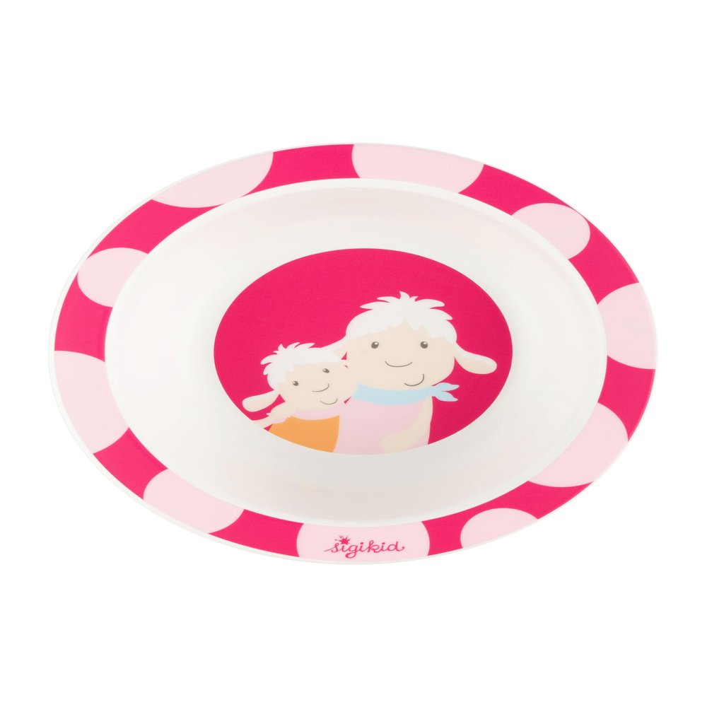 SIGIKID Bowl Sheep Schnuggi r PET Children's Crockery Pink One Size
