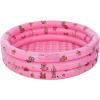 AQIANGJY Paddling Pool Thickened Round Inflatable Pool, Blow Up Pool with Soft Inflatable Floor, Backyard Pool for Summer Water Fun Kids Family Activity Inflatable Swimming Pool, 150*38CM, Pink view 1