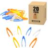 20PCS Sensory Bin Tools Toddler Plastic Fine Motor Montessori Craft Tweezers Plastic Tweezers for Kids Preschool Learning Activities Toys for Kids view 1