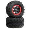VERBANA 1:8 Rc Truck Car Beadlock Tires Wheel Diameter 160mm with 17mm Hex Kit Spare Part Fit for T-MAXX/E-MAXX 1:8 Rc Truck Car Accessories Part (Color : 4pc) view 2