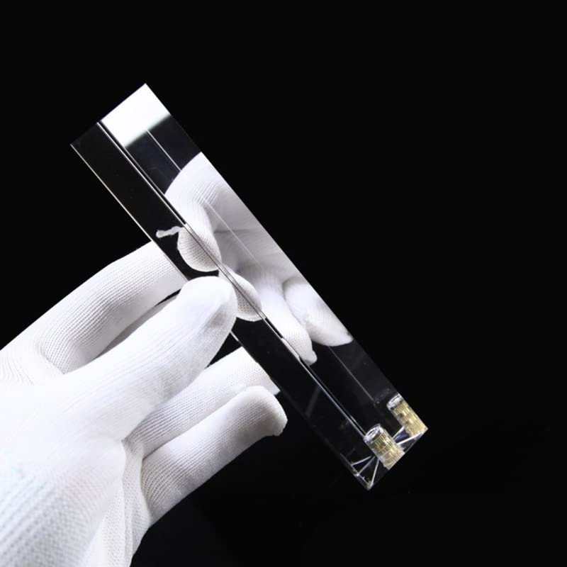 Generic Xuanthang K9 Optical Glass Crystal Prism with Stand & 1/4 InThread Compatible with Photographer Rainbow Maker Teaching