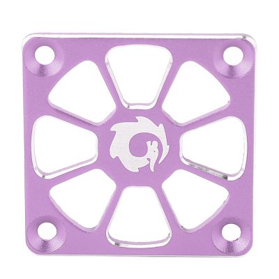 FLEXMAN RC Cooling Fan Cover, 1.57X1.57in Light Weight Aluminium Alloy Electric Motor Cooling Fan Cover for Remote Control Car or Other RC Toys and Models (Violet)