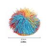16 PCS Sensory Fidget Stringy Balls, Multicolor Soft Rubber Bouncy Stress Balls, Pull Stretch Elastic Ball Toy Rainbow Fidget Party Favors view 2