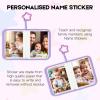 Baby's My First Photo Album for Baby Holds 21 4x6 Photos, Baby Photo Album Soft Cloth Family Book, My First Album for 4x6 Baby Shower Kids Toddlers Family Pictures, Toddler Photo Album (Purple) view 3