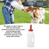 2L Calf Nursing Bottle, Calf Cow Feeding Milk Bottle Cups, Calf Milk Feeder Nursing Feeding Bottle with Hand Grip Handle, Calf Feeding Bottle for Farm Equipment (Horizontal Milk Pot) view 2