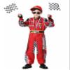 aicoaub Race Car Driver Costume Boys Racer Jumpsuit Kids Disfraz de Carro para Nio with Sunglasses for Toddler Halloween view 2