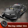 Hylukon RC Drift Cars, 1:16 Scale 40KM/H 4WD RC Car LED Lights 4 Replaceable Racing Tires 2.4GHz High Speed Remote Control Car Toys for Adults Teens Gift 2 Batterys,Black view 3