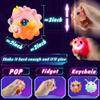 KissFree Light Up Animal Pop Fidget Balls, Valentines Day Gifts for Kids School Classroom, School Exchange Gifts for Boys Girls, Valentines Party Favors, Goodie Bags Stuffers for Kids view 3