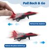 BOOJALOO Pull Back Airplane Toys Fighter Jets, Airplane Party Favors Plane Playset, Fighter Jet Toy, Plane Themed Kids Presents Toys for 3 Year Old boy (12 Pack) view 2