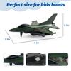BOOJALOO Pull Back Airplane Toys Fighter Jets, Airplane Party Favors Plane Playset, Fighter Jet Toy, Plane Themed Kids Presents Toys for 3 Year Old boy (12 Pack) view 3