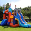 16x12FT Commercial Grade Bounce House Castle Inflatable, (Heavy Duty PVC), (1100w Blower)- 2 Slide, Ball Pit, Basketball Hoop, Obstacle - Bouncy House for Big Kid 5-12, Outdoor Party Toy Pool Backyard view 1