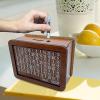 10000 Savings Challenge Box, Money Saving Box with Money Target and Numbers, Cash Vault Wooden Savings Box, Wooden Money Box, Coin Counter Piggy Bank for Adults, Wooden Coin Bank for Kids 1,000 view 2