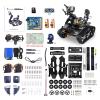 XiaoR GEEK Smart WiFi Robot Kit for Raspberry Pi 5 4B 3B, 4DOF Robotic Arm Track Tank Chassis Robot Car with HD Camera Ultrasonic Infrared Sensor Programming Project for 14+(without Raspberry Pi) view 4