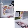 15x15FT White Bounce House for Kids Adults, with Slide & Ball Pit, (Commercial Grade Heavy Duty PVC) (950W Blower), Large Jumper Bouncy Inflatable Castle, Wedding, Birthday Party, Baptism, 15x15x10ft view 3