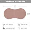 MCHIVER Rose Gold Burp Cloths for Baby Boy Girl Cotton Burp Rags Absorbent Muslin Towels for Unisex Newborn Baby 1PCS view 4