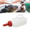 2L Calf Nursing Bottle, Calf Cow Feeding Milk Bottle Cups, Calf Milk Feeder Nursing Feeding Bottle with Hand Grip Handle, Calf Feeding Bottle for Farm Equipment (Upright Milk Pot) view 4
